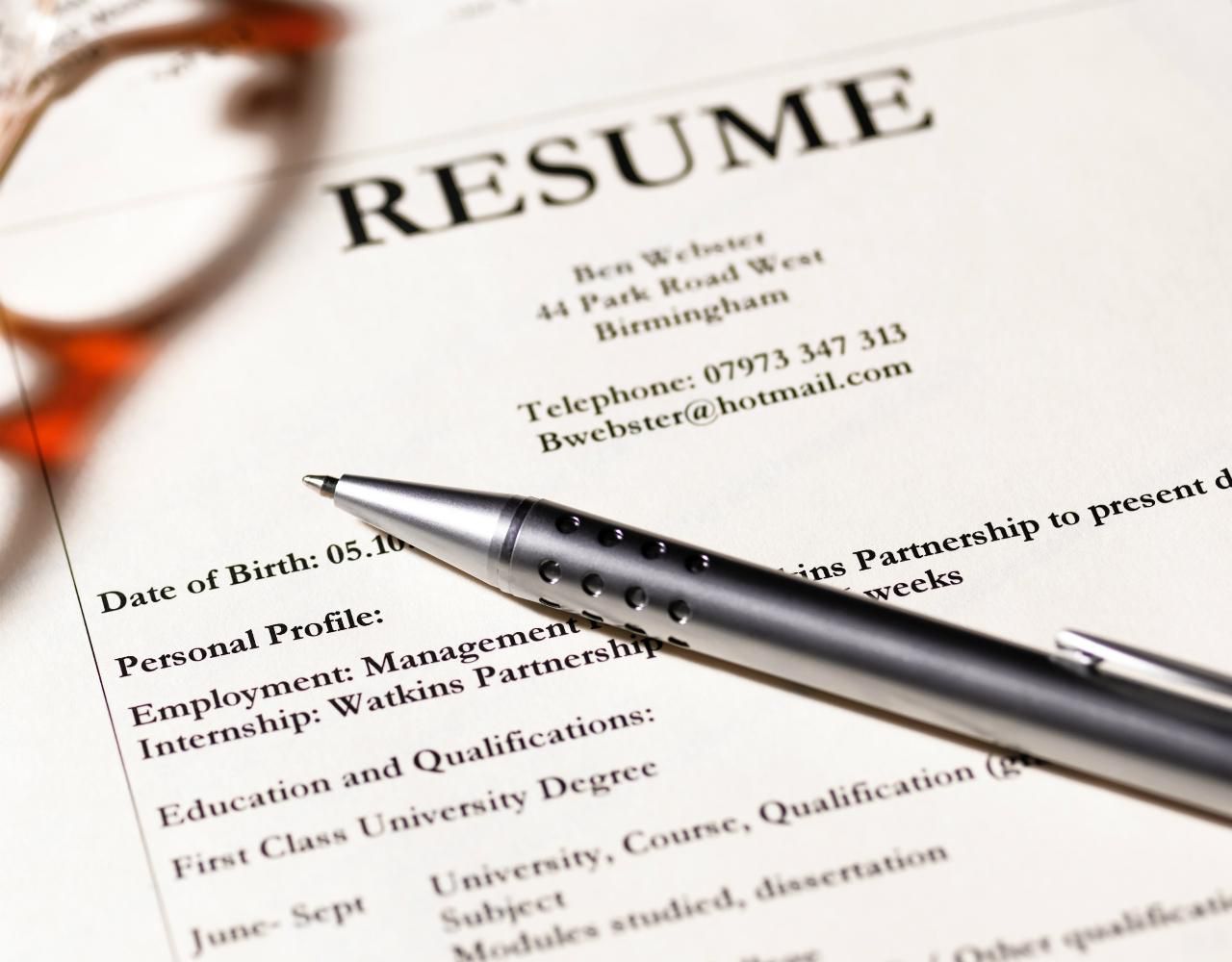 Free Creative Resume Templates – Free Women'S Stuff